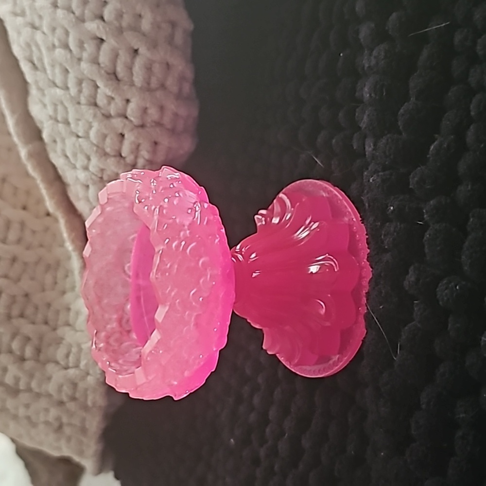 Handmade resin tea candle holders